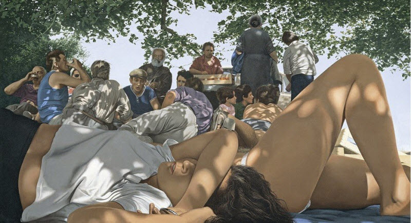 От картин Жерара Шлоссера станет жарко даже самым искушенным