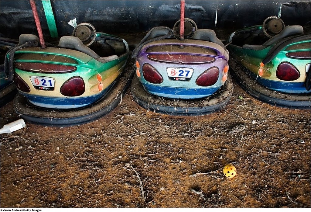 Зловещий заброшенный парк развлечений Jazzland