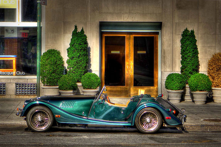 Ретро-автомобили Нью-Йорка