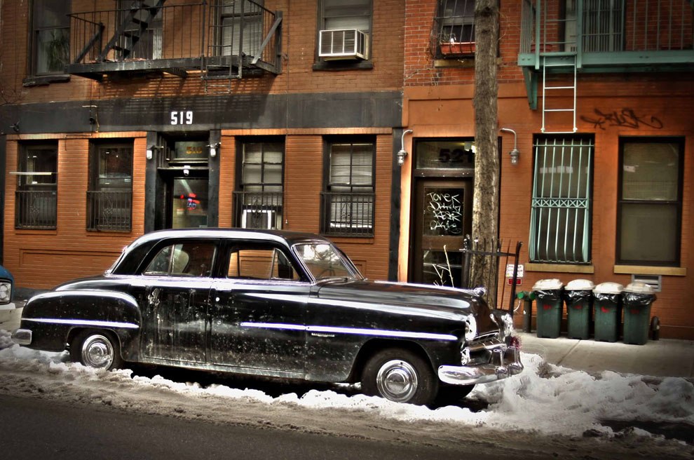 Ретро-автомобили Нью-Йорка