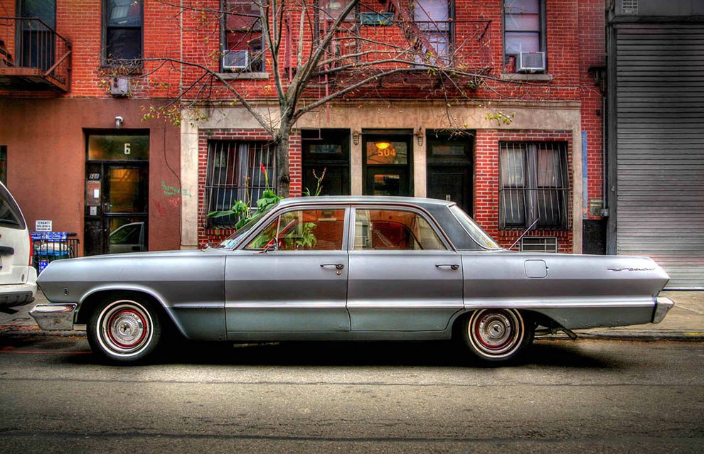 Ретро-автомобили Нью-Йорка