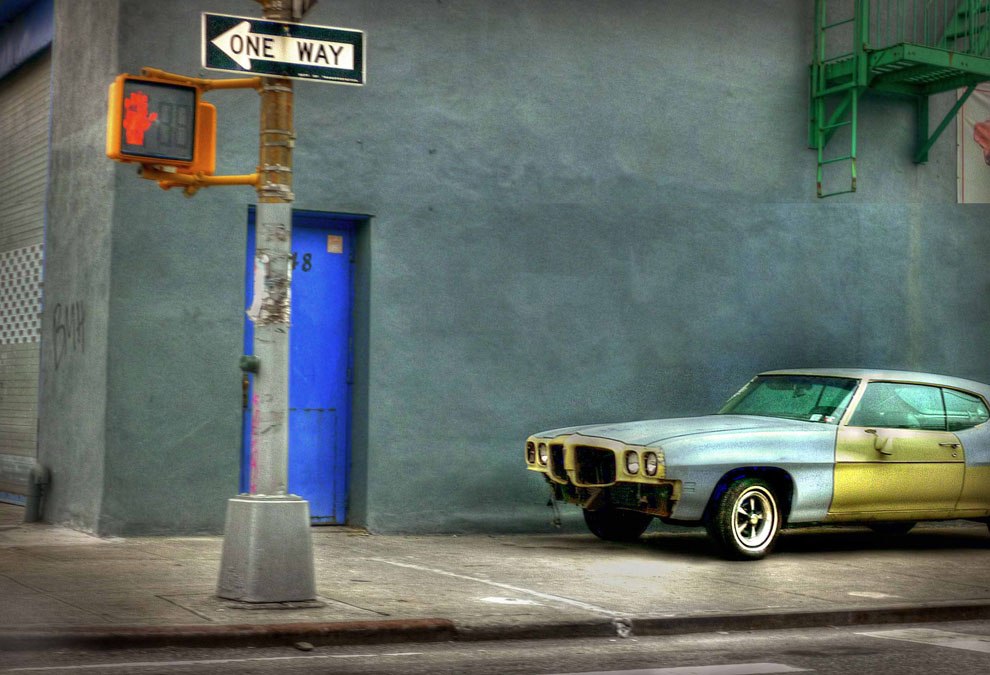 Ретро-автомобили Нью-Йорка