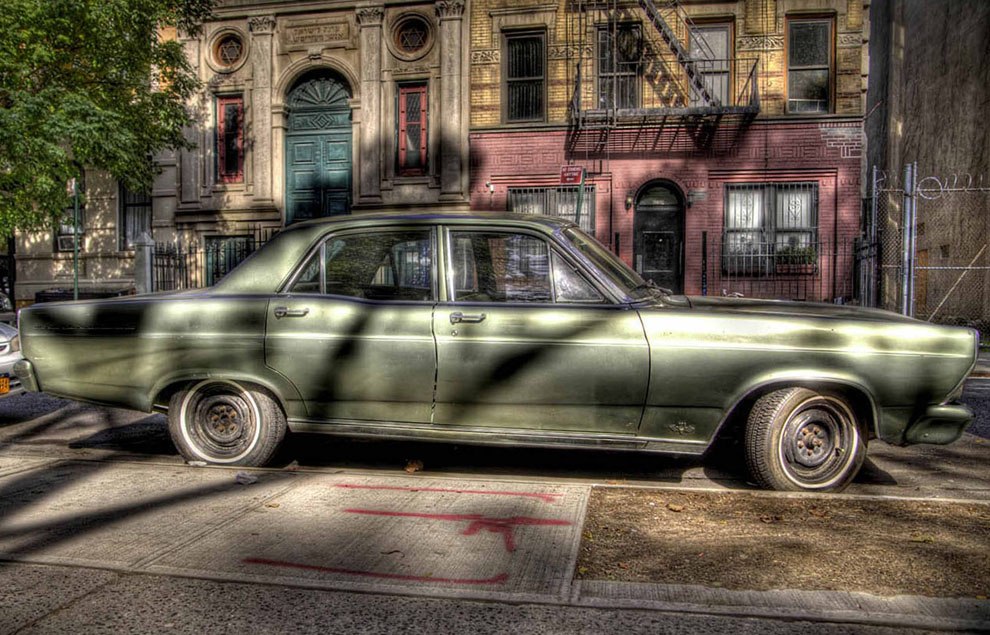 Ретро-автомобили Нью-Йорка