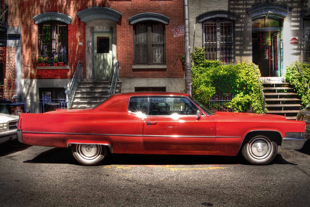 Ретро-автомобили Нью-Йорка