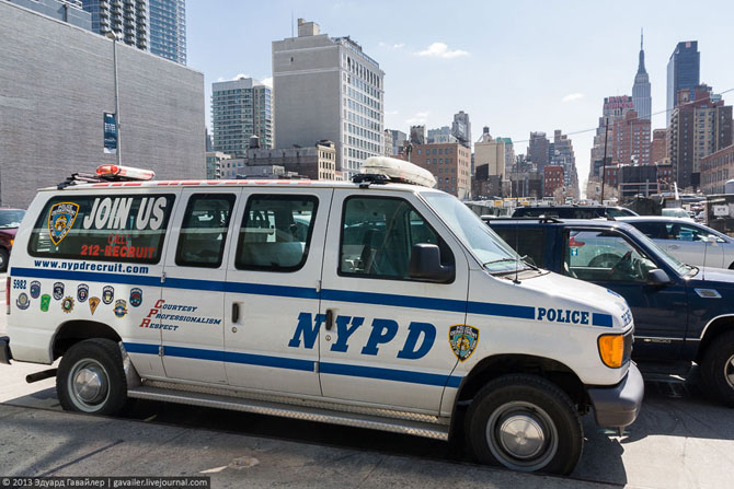 На чём ездят копы в Америке На чём ездят копы в Америке