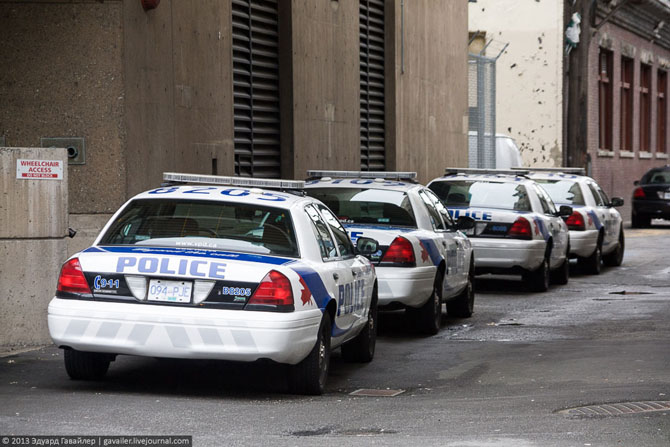 На чём ездят копы в Америке На чём ездят копы в Америке