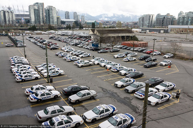 На чём ездят копы в Америке На чём ездят копы в Америке