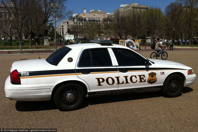 На чём ездят копы в Америке На чём ездят копы в Америке