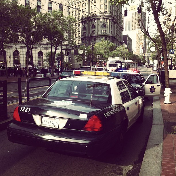 На чём ездят копы в Америке На чём ездят копы в Америке