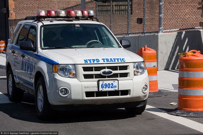 На чём ездят копы в Америке На чём ездят копы в Америке