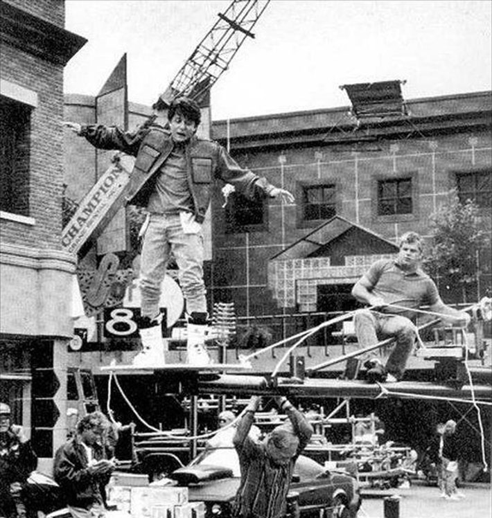 Как делали спецэффекты в трилогии «Назад в будущее»