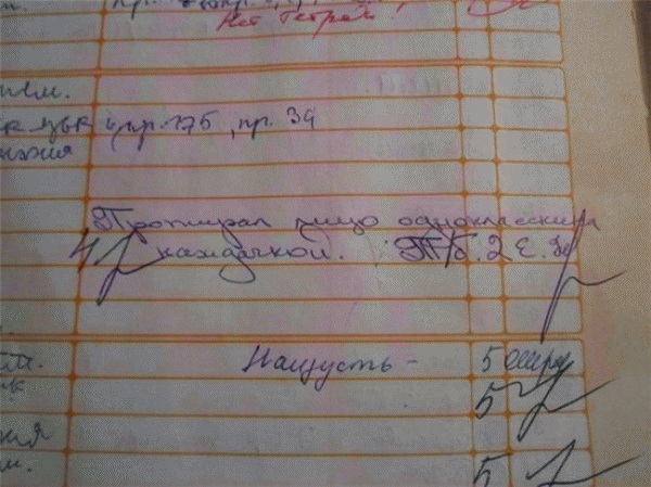 Смешные записи в дневниках школьников (50 фото)