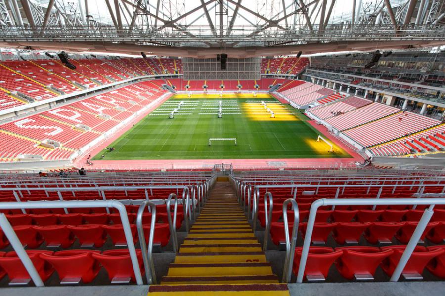 Открылся новый стадион "Спартака"