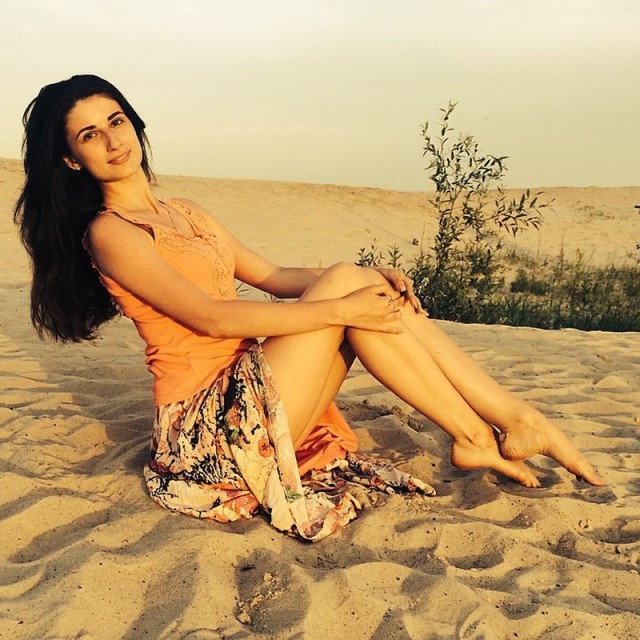 Подборка летних девушек в первый день осени