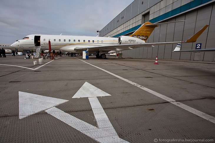 Новинки бизнес авиации на Jet Expo 2012