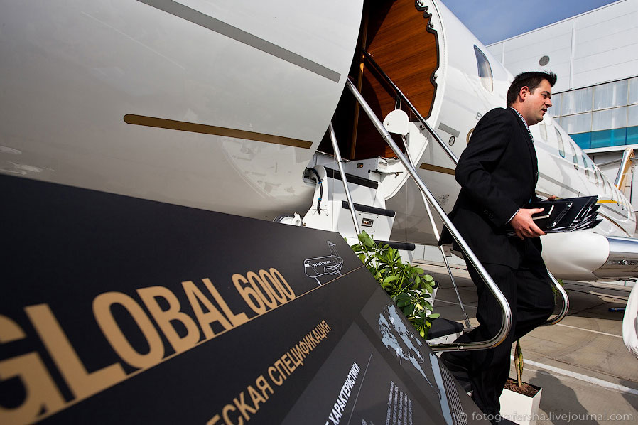 Новинки бизнес авиации на Jet Expo 2012