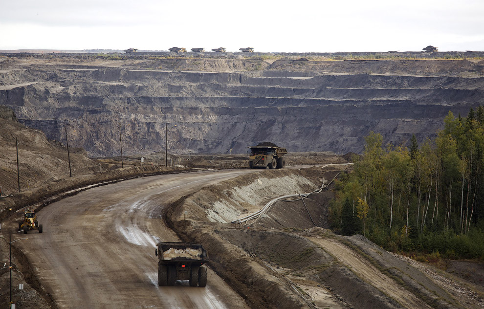 Нефтеносные пески Канады Нефтеносные пески Канады