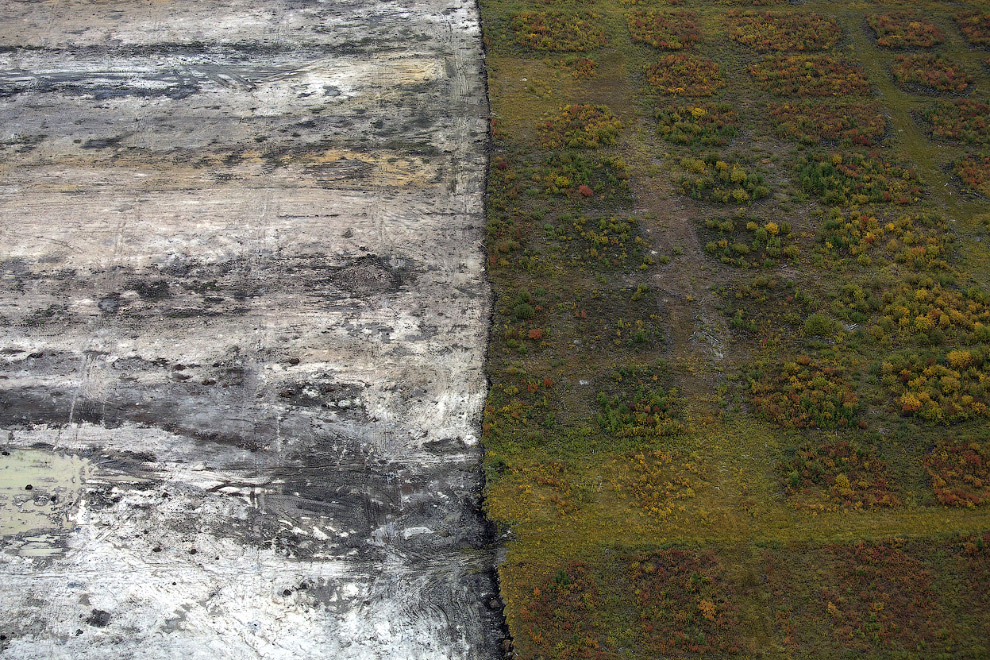 Нефтеносные пески Канады Нефтеносные пески Канады