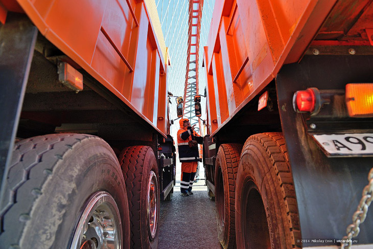 Как испытывают мосты на прочность Как испытывают мосты на прочность