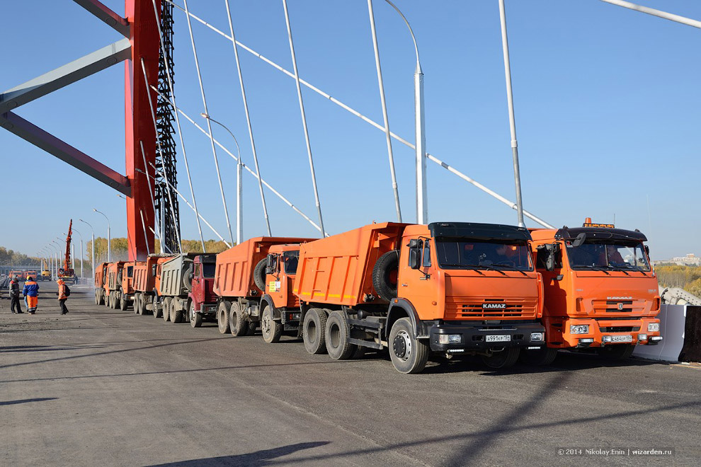 Как испытывают мосты на прочность Как испытывают мосты на прочность