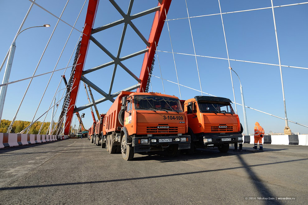 Как испытывают мосты на прочность Как испытывают мосты на прочность