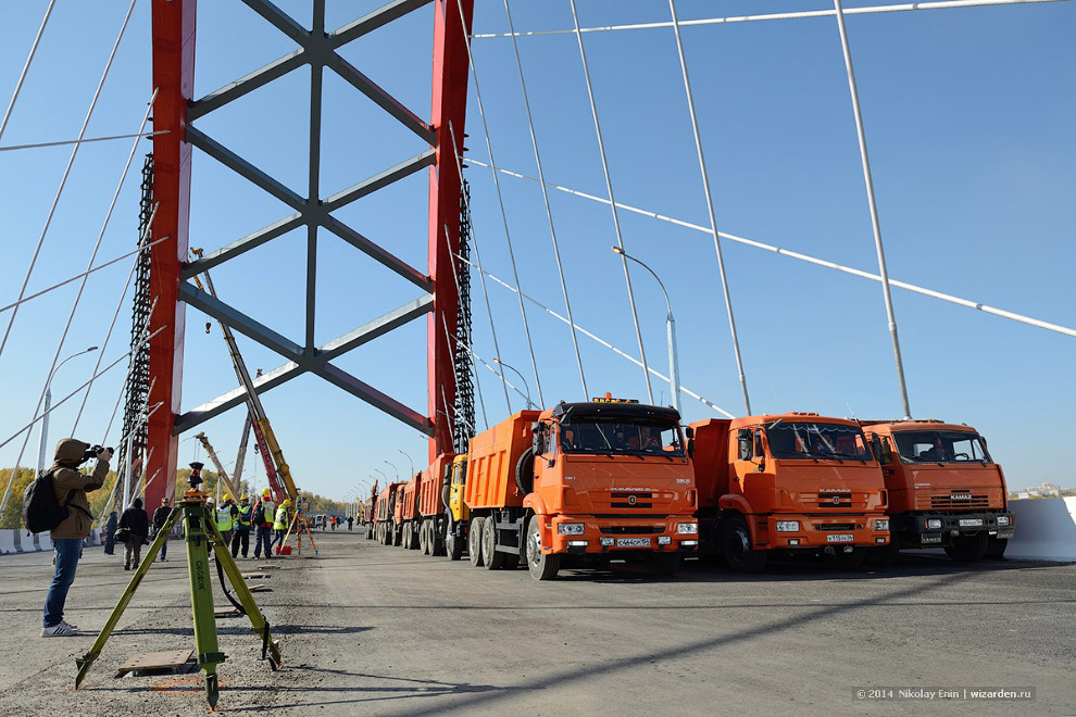 Как испытывают мосты на прочность Как испытывают мосты на прочность