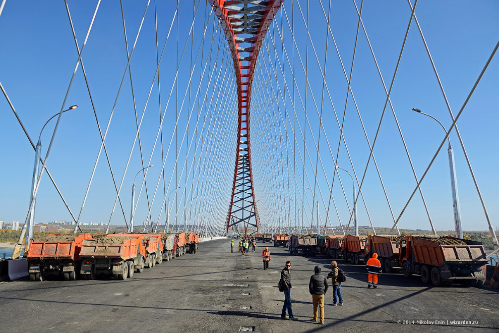 Как испытывают мосты на прочность Как испытывают мосты на прочность