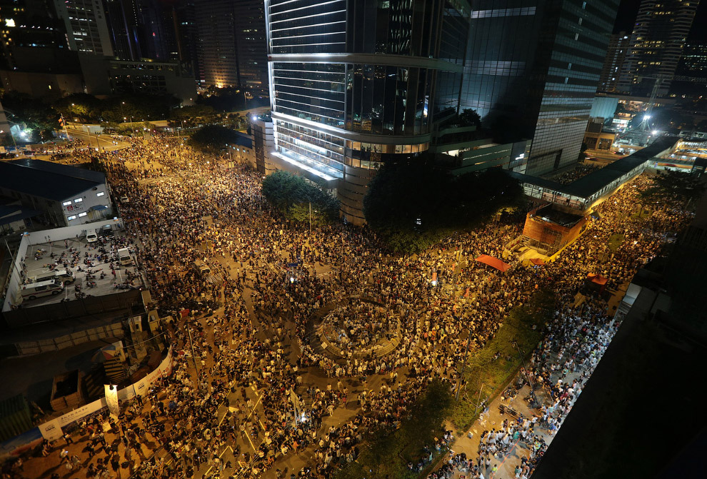 Occupy Central: китайцы протестуют Occupy Central: китайцы протестуют