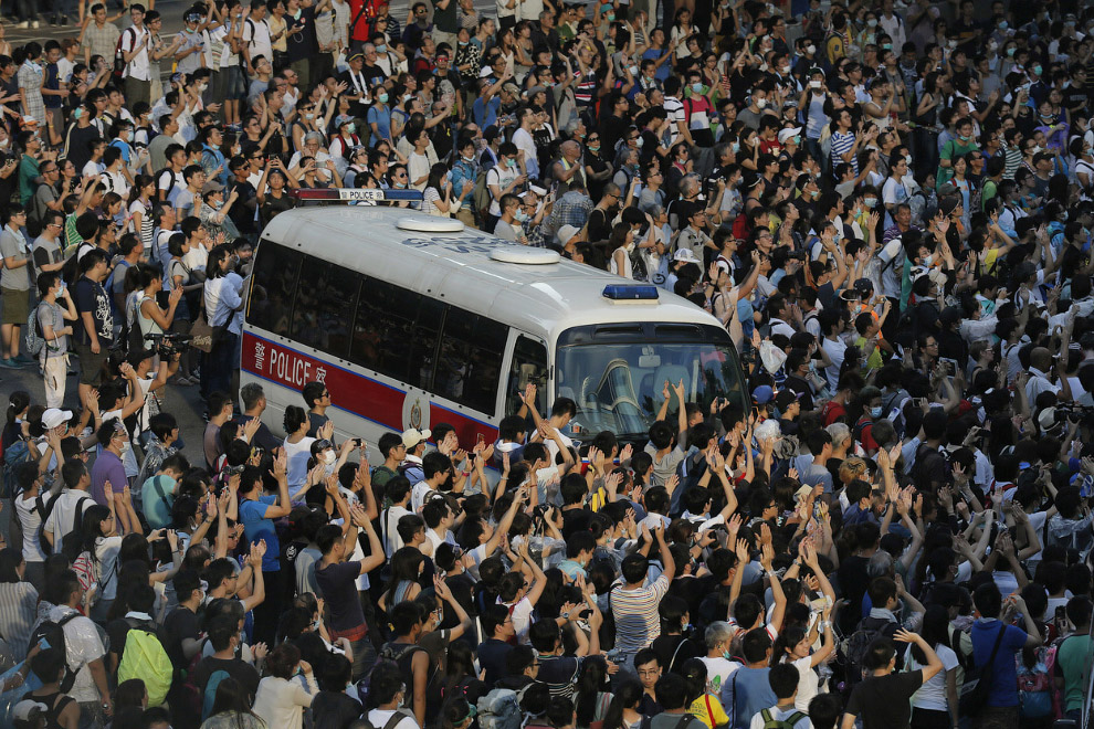 Occupy Central: китайцы протестуют Occupy Central: китайцы протестуют