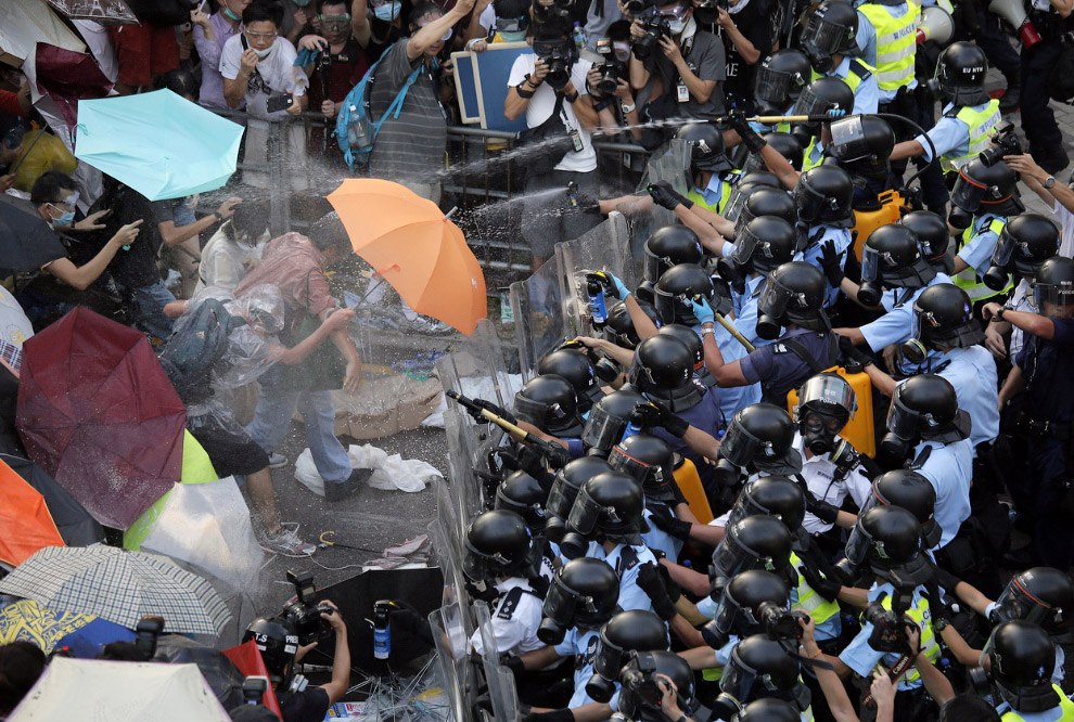 Occupy Central: китайцы протестуют Occupy Central: китайцы протестуют