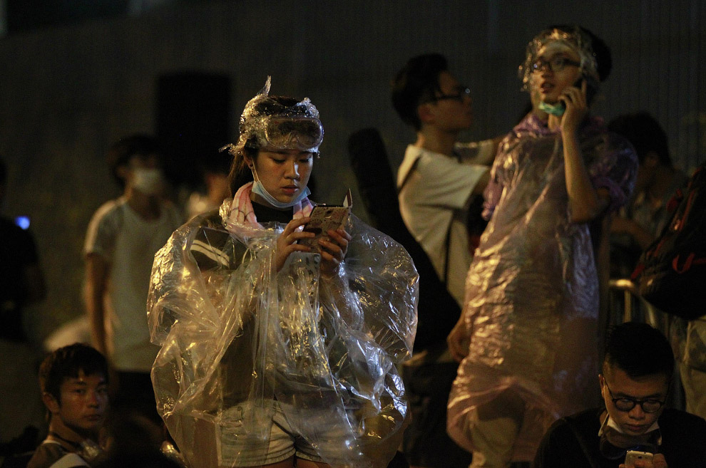 Occupy Central: китайцы протестуют Occupy Central: китайцы протестуют