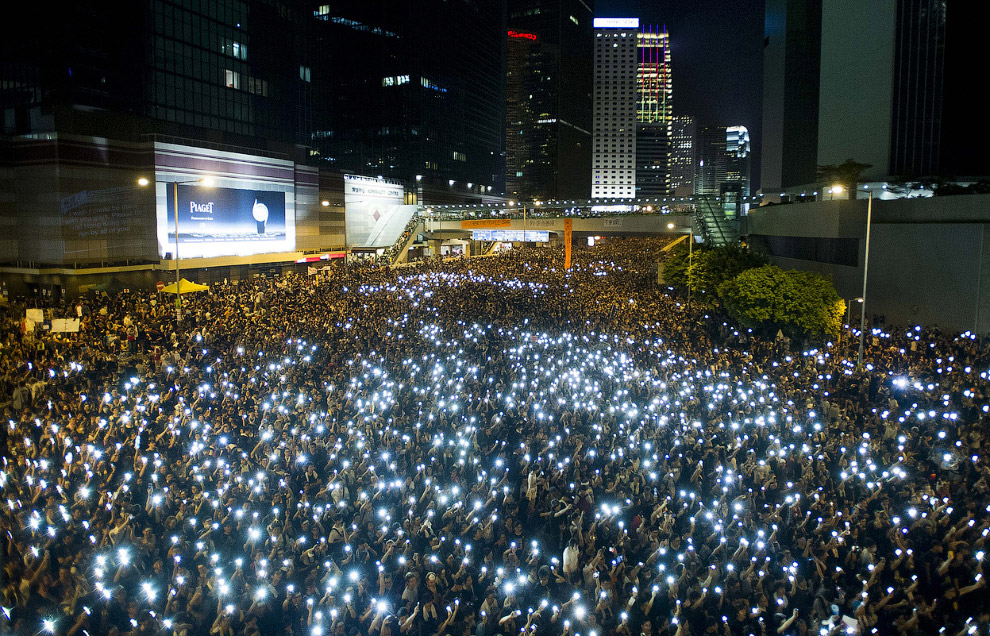 Occupy Central: китайцы протестуют Occupy Central: китайцы протестуют