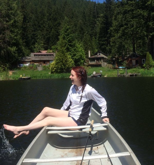 Девчонки на рыбалке (57 фото)