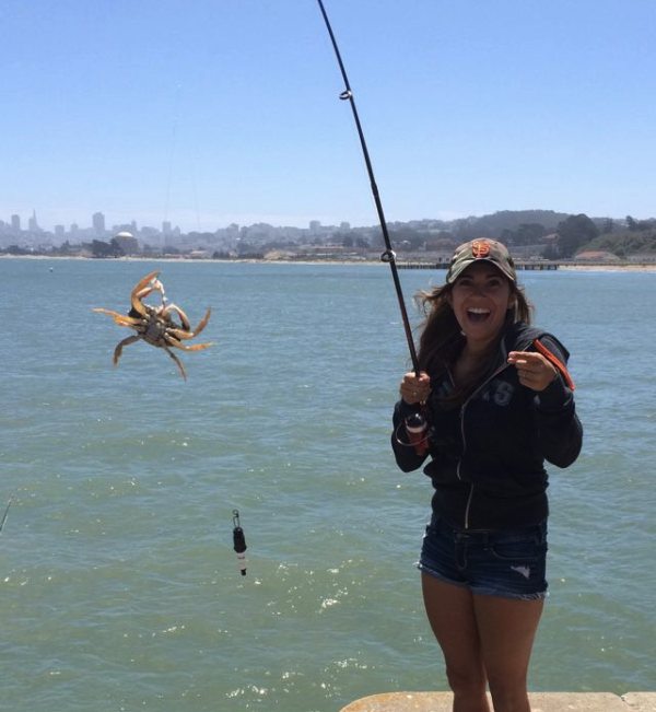 Девчонки на рыбалке (57 фото)