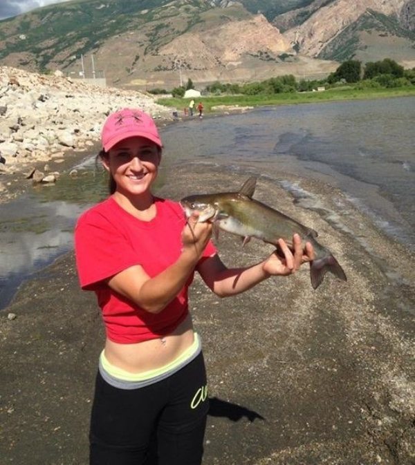 Девчонки на рыбалке (57 фото)