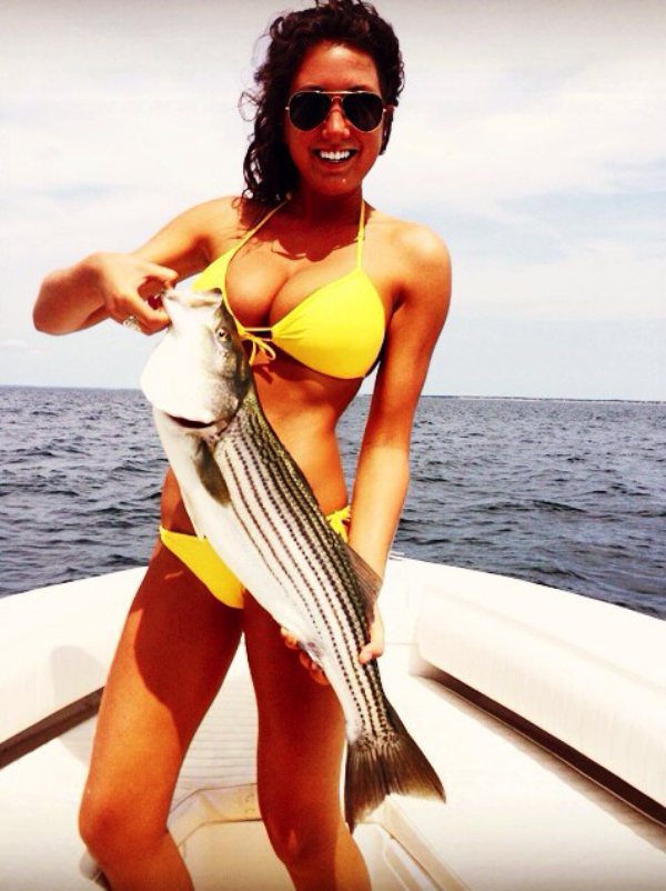 Девчонки на рыбалке (57 фото)