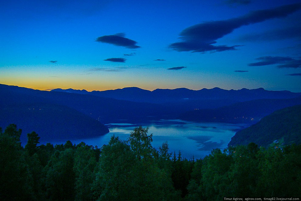 В горах Норвегии