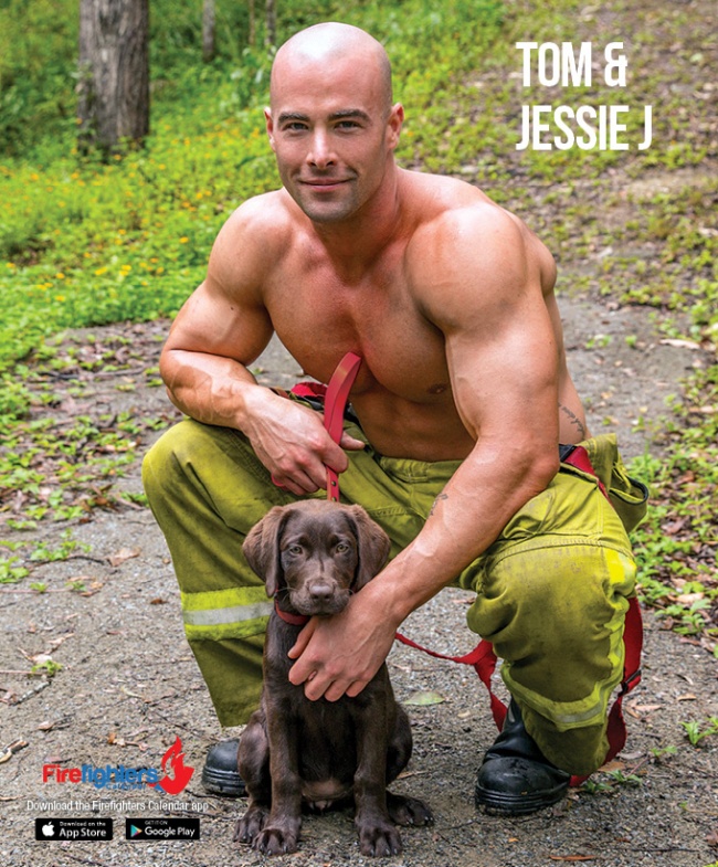 Горячие австралийские пожарные дали огня в благотворительном календаре