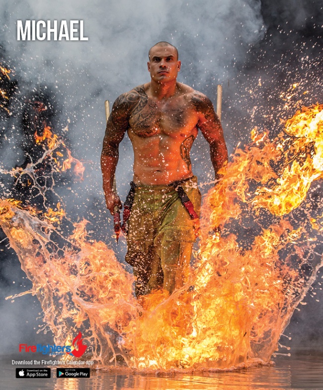 Горячие австралийские пожарные дали огня в благотворительном календаре