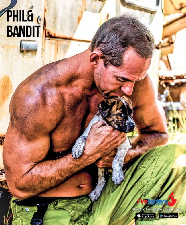 Горячие австралийские пожарные дали огня в благотворительном календаре