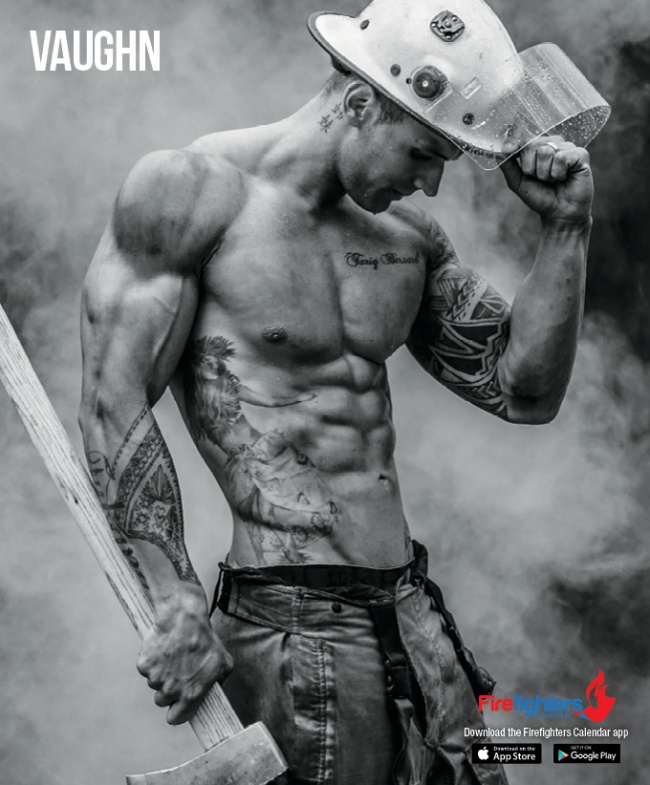 Горячие австралийские пожарные дали огня в благотворительном календаре