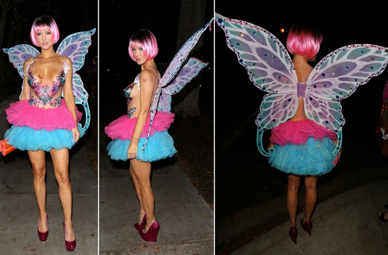 Джоанна Крупа в оригинальном костюме на Хэллоуин