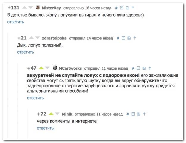 Смешные комментарии из социальных сетей