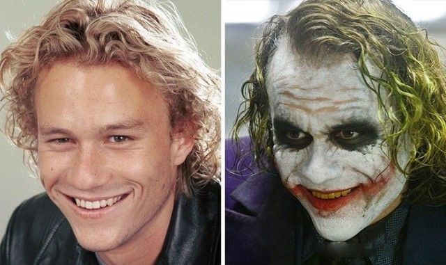 Перевоплощения звезд с помощью грима