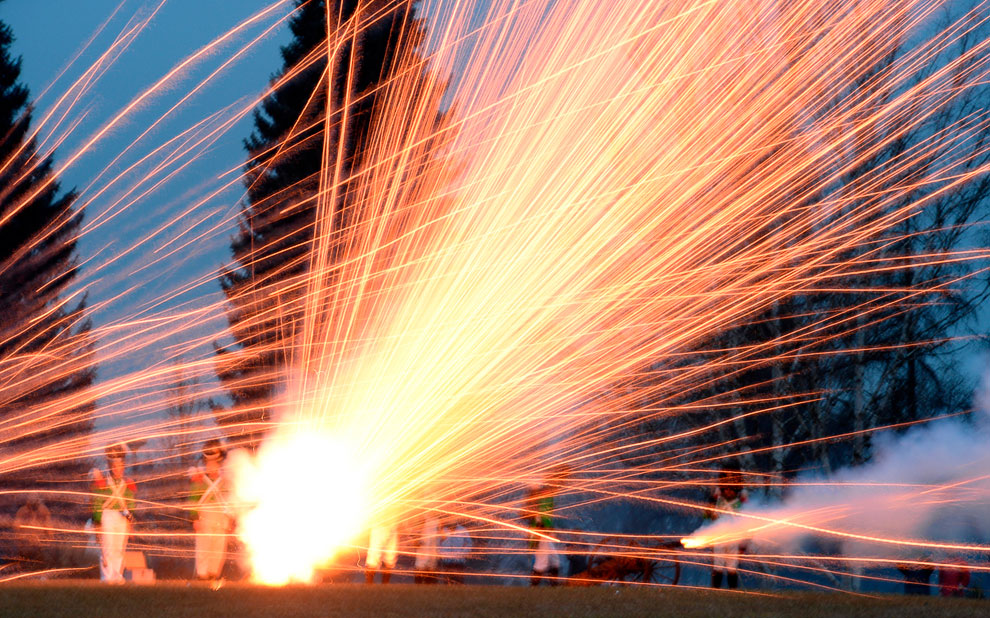 Встреча Нового года 2014 по всему миру