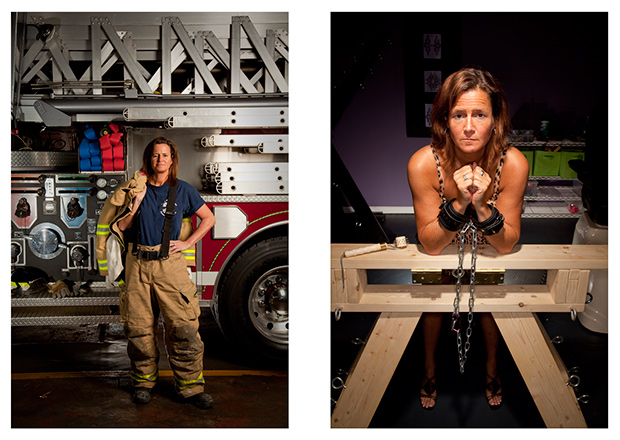 Две грани одних и тех же людей в фотографиях