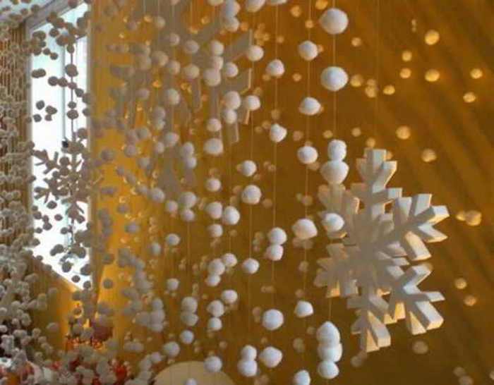 Креативные новогодние украшения для дома