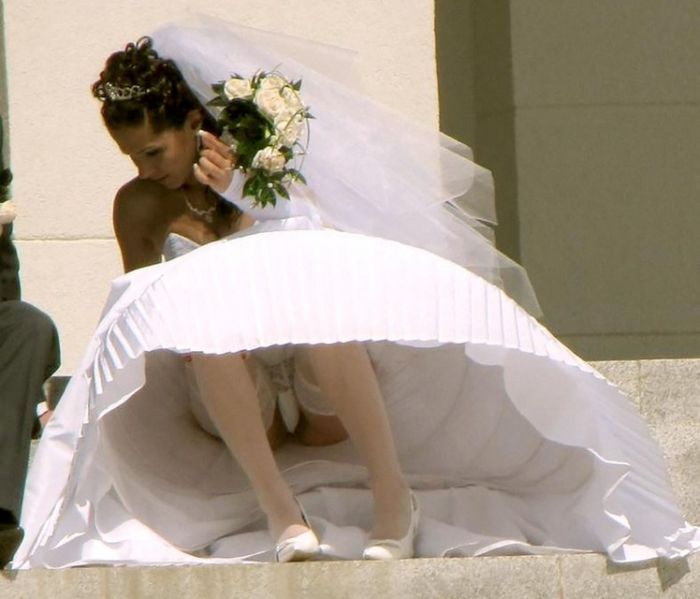 Пикантные засветы девушек