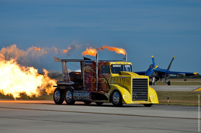 Самый быстрый грузовик в мире