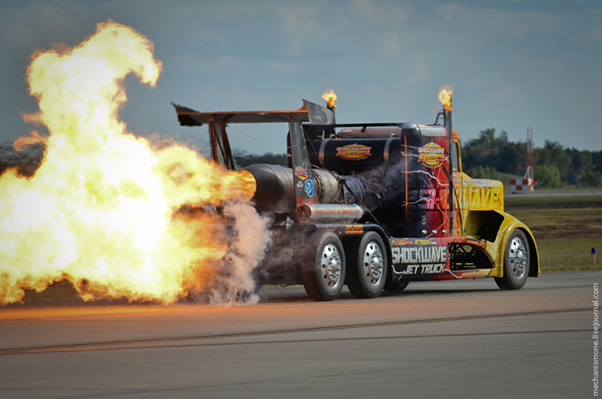 Самый быстрый грузовик в мире